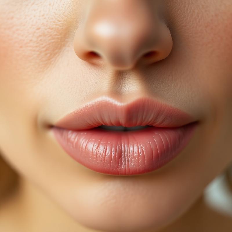 AI lip filler preview